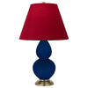 Cobalt Small Double Gourd Accent Lamp