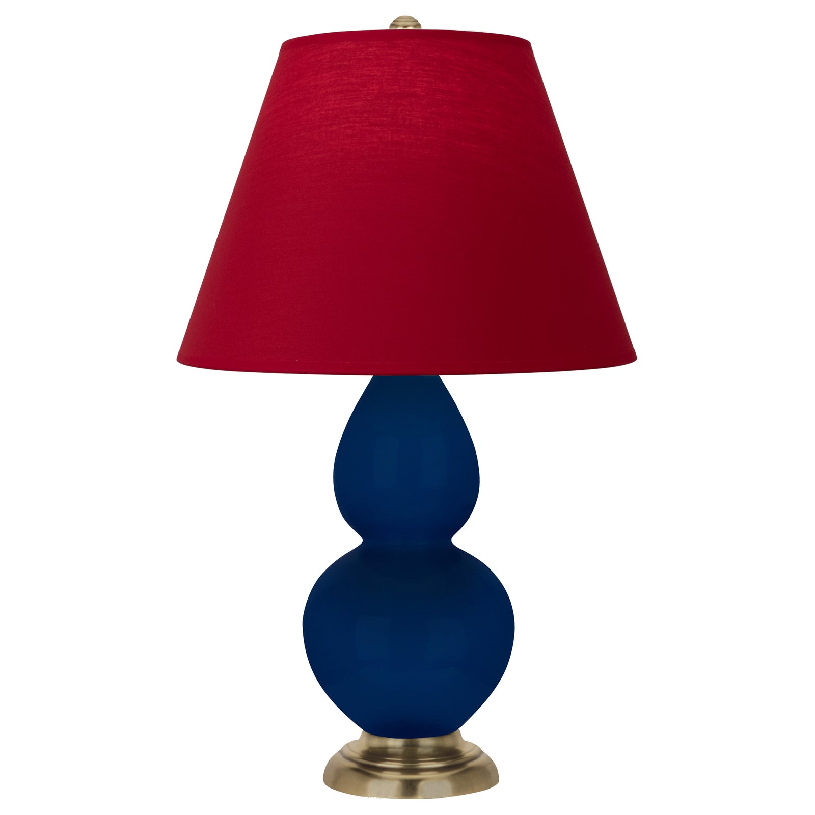 Cobalt Small Double Gourd Accent Lamp