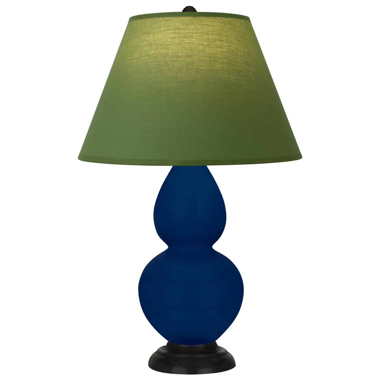 Cobalt Small Double Gourd Accent Lamp