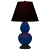Cobalt Small Double Gourd Accent Lamp