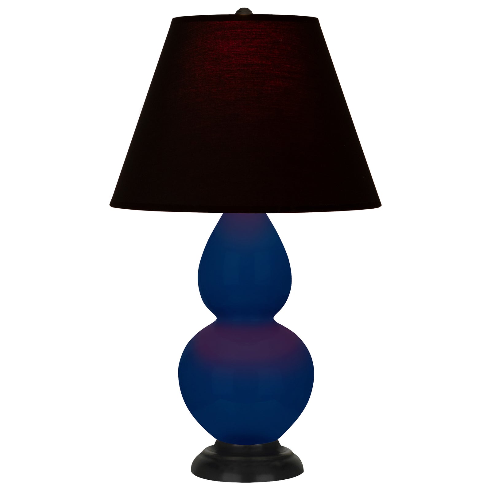 Cobalt Small Double Gourd Accent Lamp