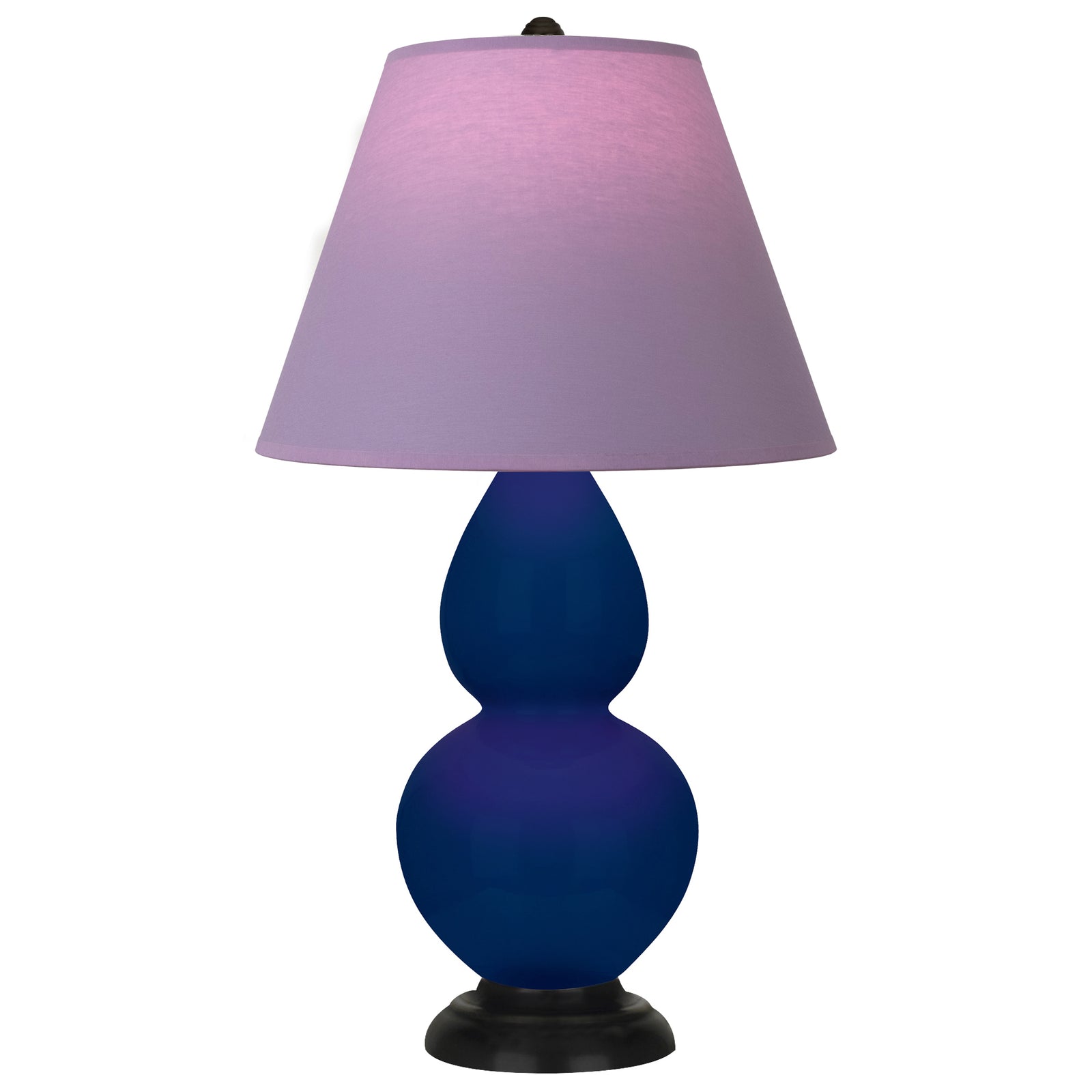 Cobalt Small Double Gourd Accent Lamp