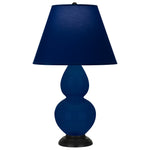 Cobalt Small Double Gourd Accent Lamp