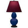 Cobalt Small Double Gourd Accent Lamp
