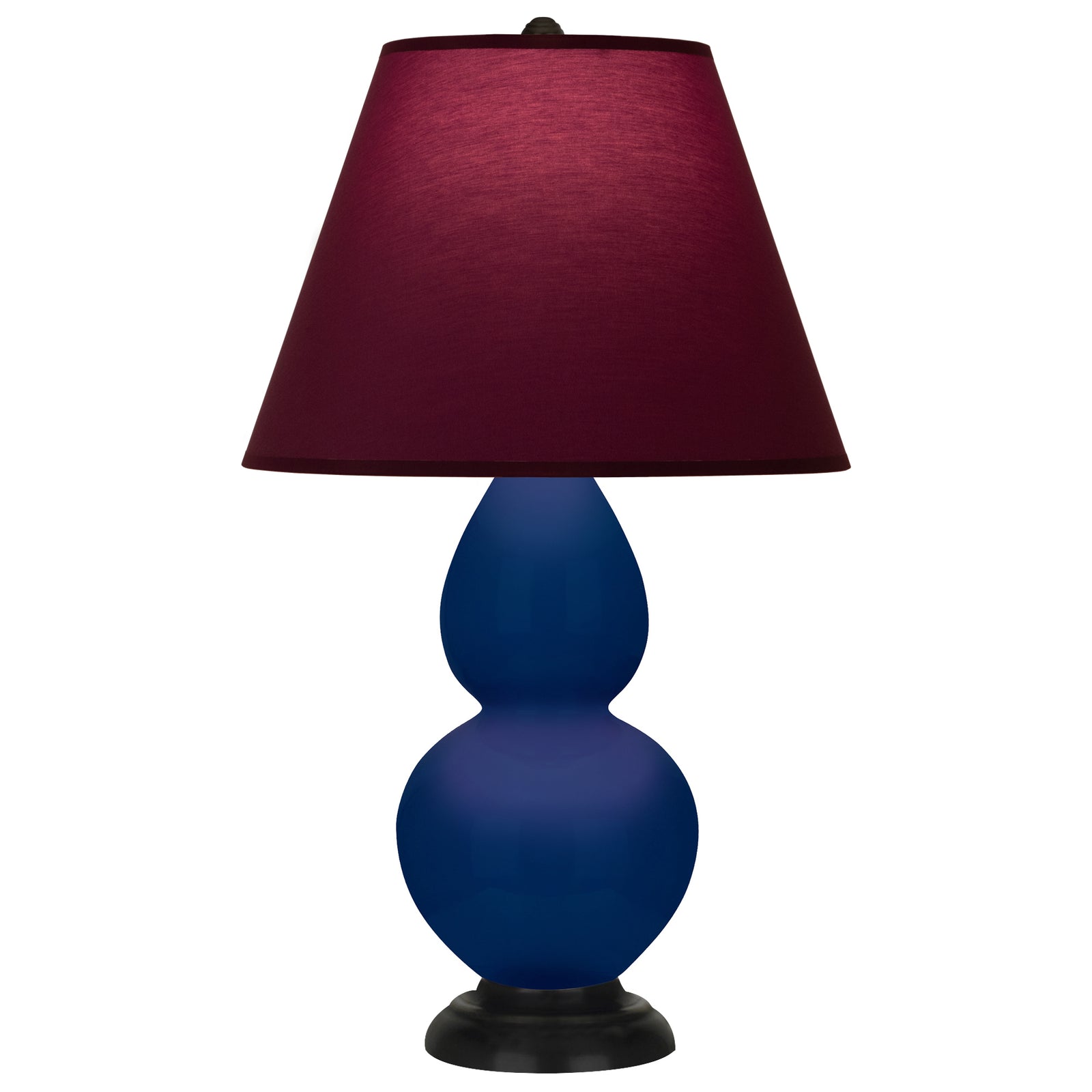 Cobalt Small Double Gourd Accent Lamp