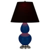 Cobalt Small Double Gourd Accent Lamp