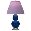 Cobalt Small Double Gourd Accent Lamp