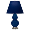 Cobalt Small Double Gourd Accent Lamp