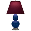 Cobalt Small Double Gourd Accent Lamp