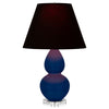 Cobalt Small Double Gourd Accent Lamp