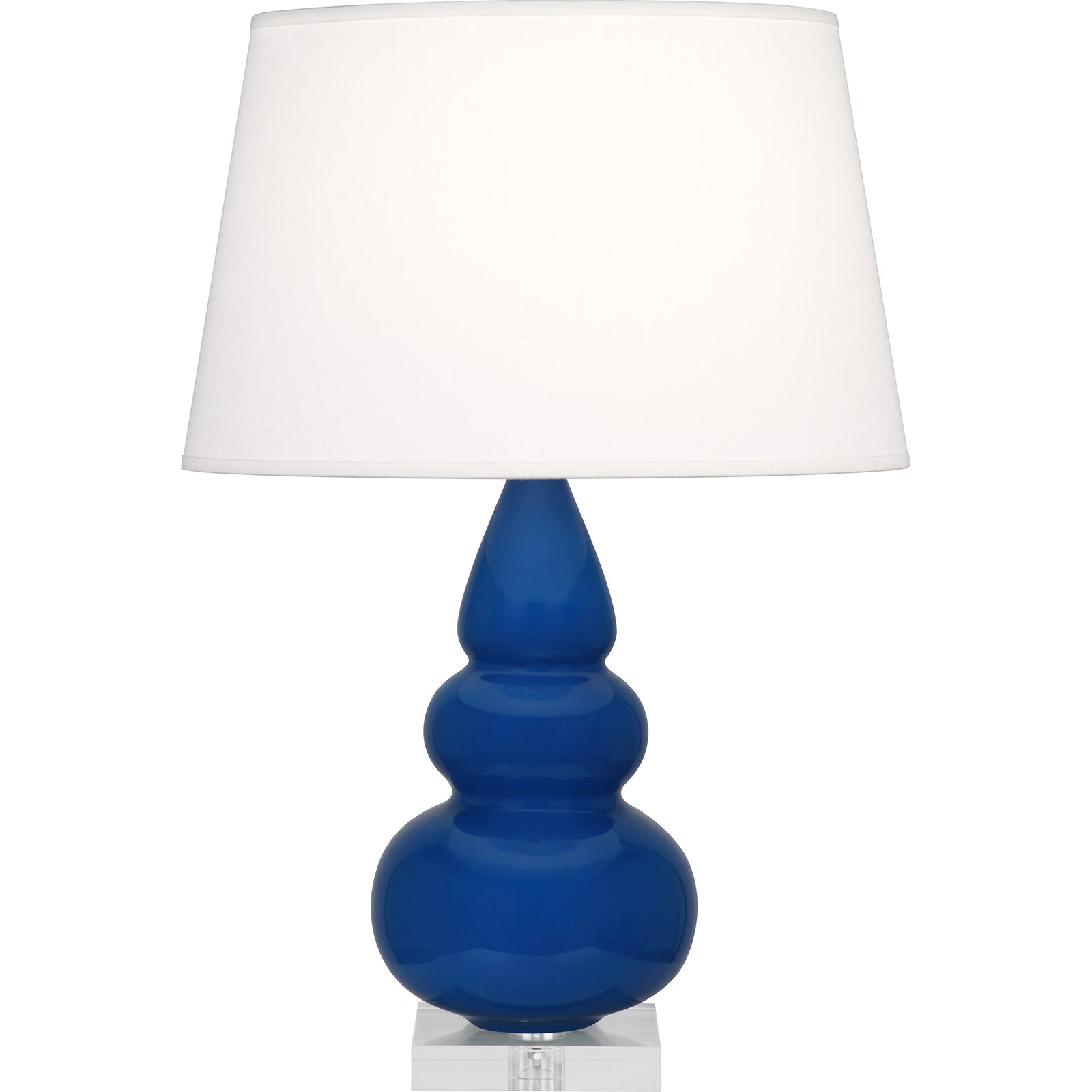 Cobalt Double Gourd Table Lamp