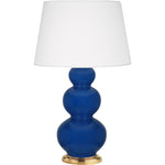 Cobalt Small Double Gourd Accent Lamp