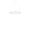 Cumulus Minor 24-in White LED Pendant
