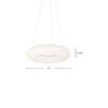 Cumulus 12-in White LED Pendant