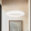 Cumulus 24-in White LED Pendant