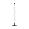 Cursive 12-in Black LED Floor Lamp
