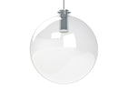 Sphere 12" Clear Glass Pendant - PC Socket