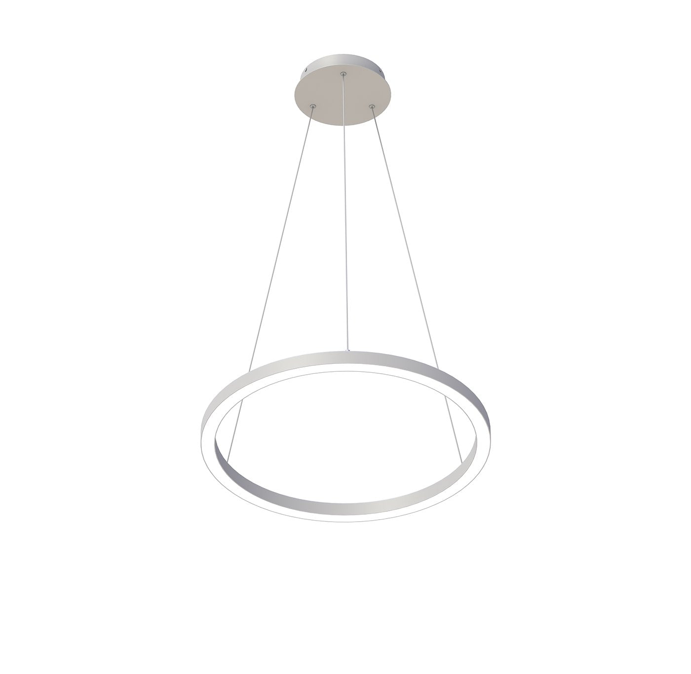 Compass 24" Pendant - White