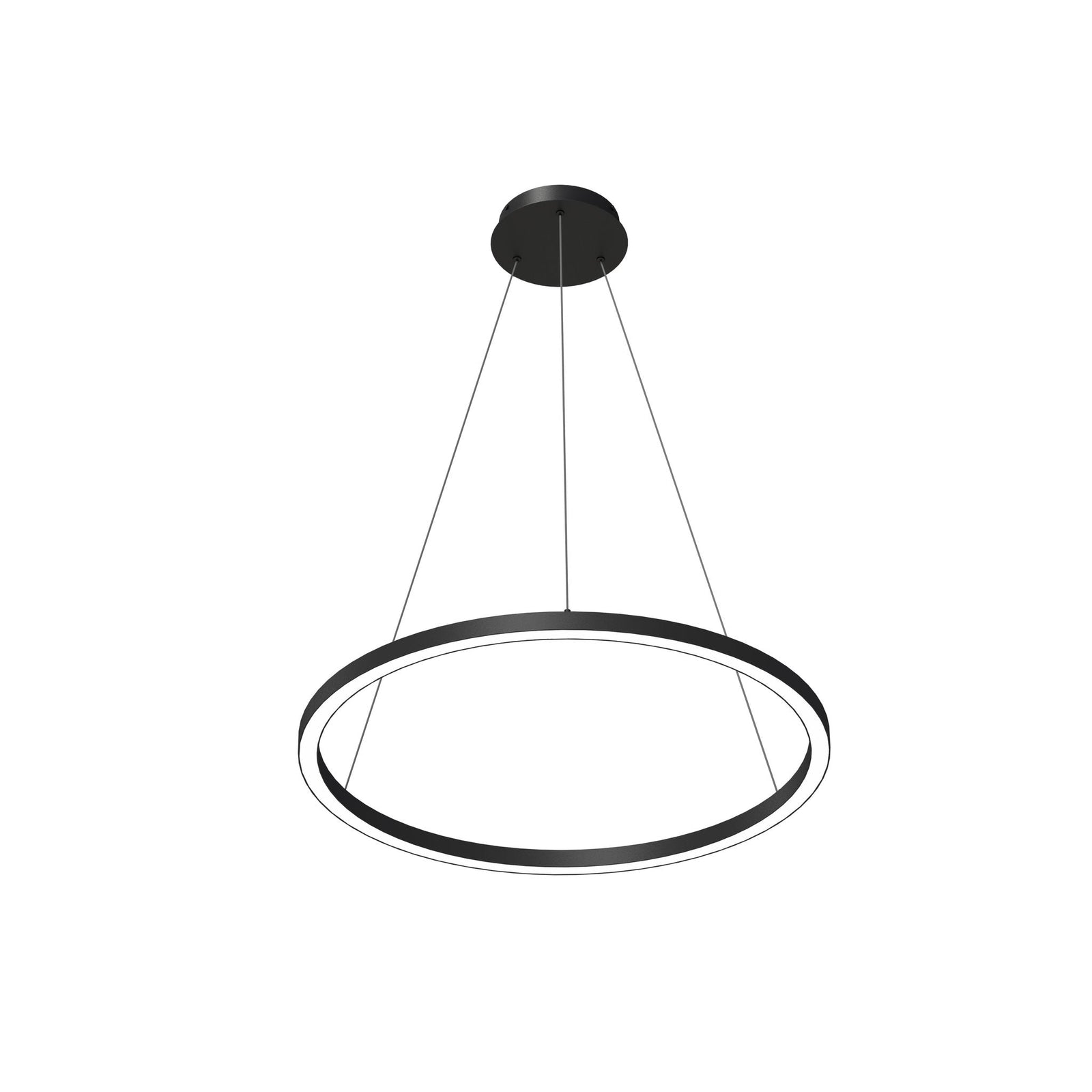 Compass 36" Down/Uplight Pendant - Black