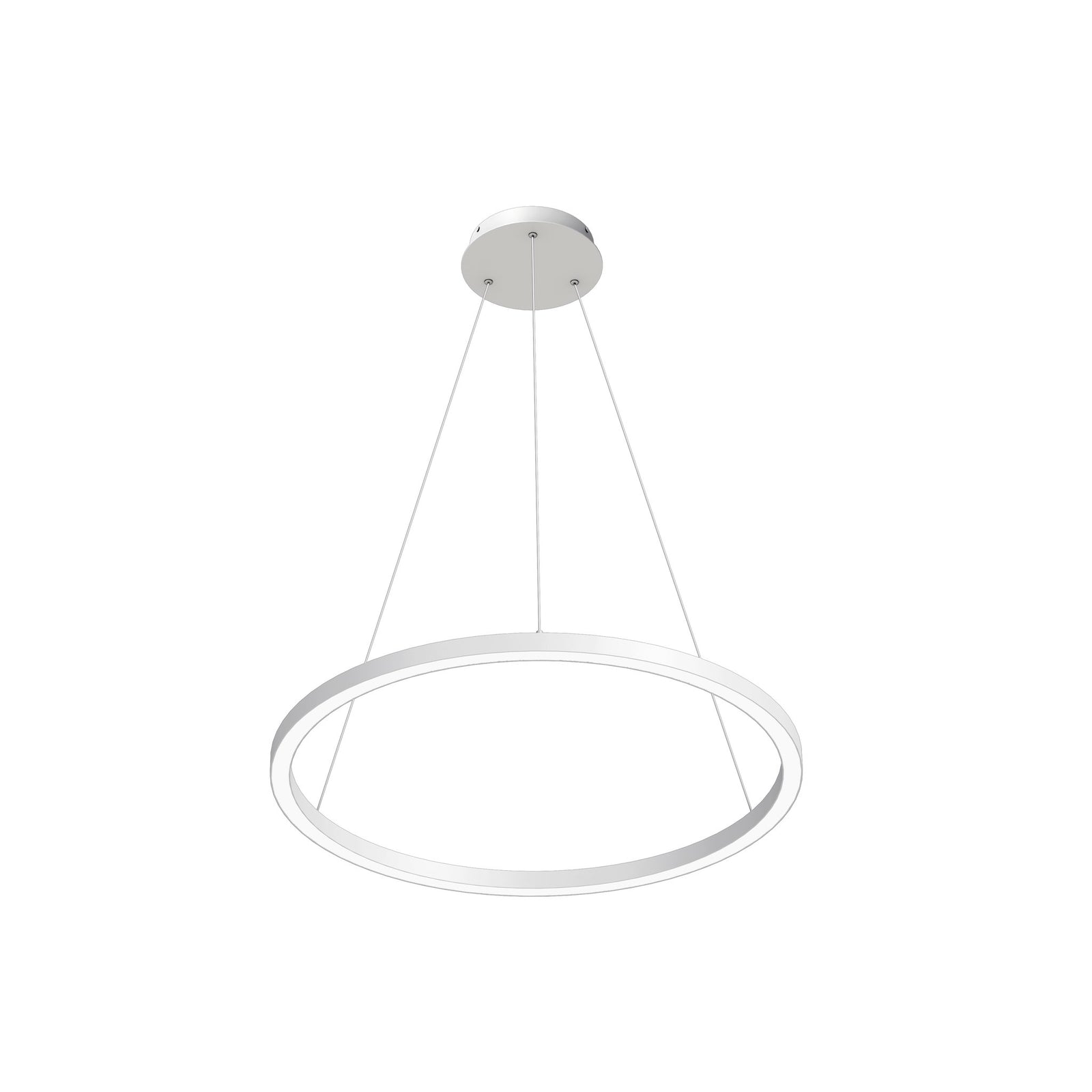 Compass 36" Pendant - White