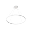 Compass 48" Pendant - White