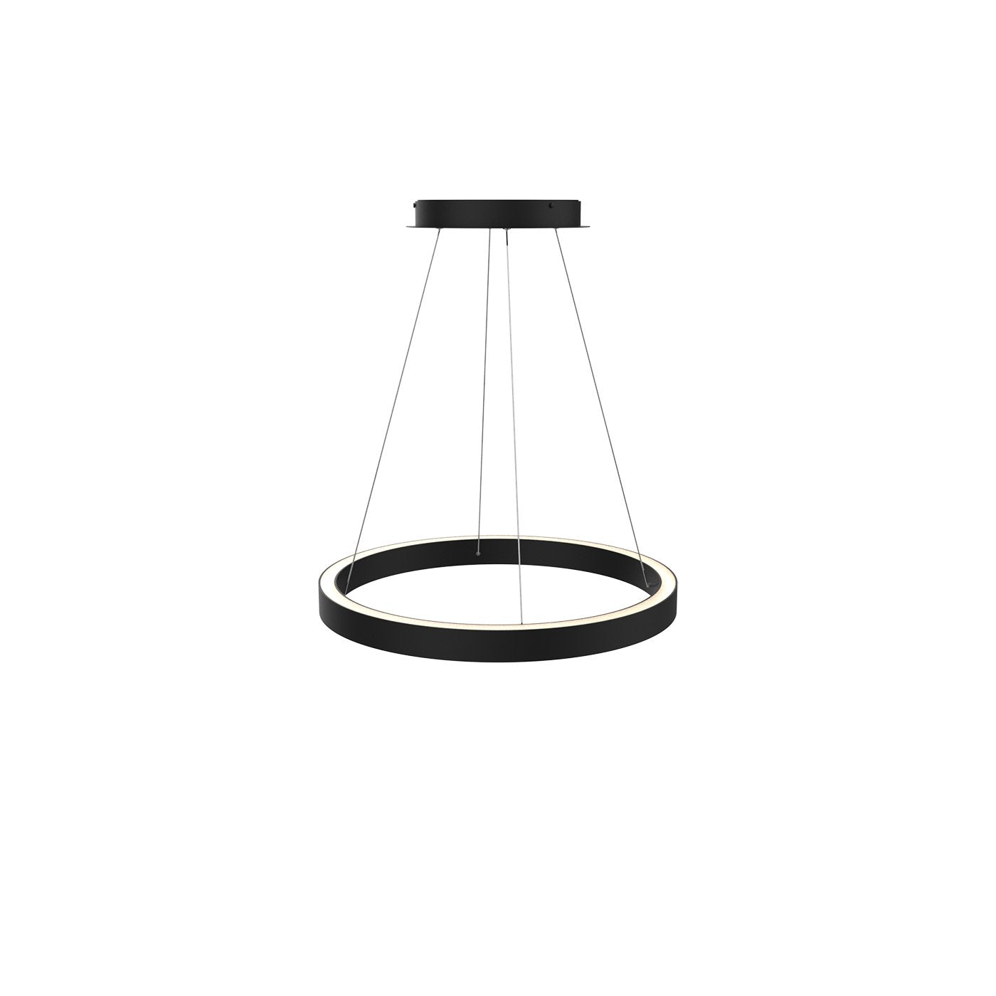 Compass 24" Down/Uplight Pendant - Black