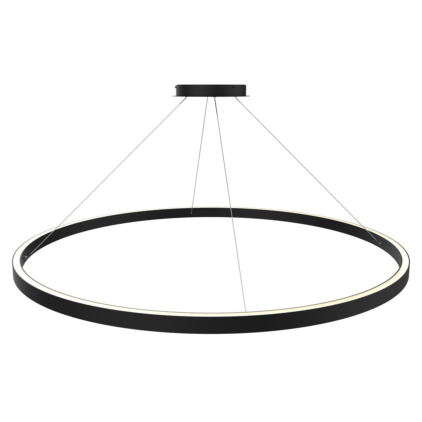Compass 60" Down/Uplight Pendant - Black