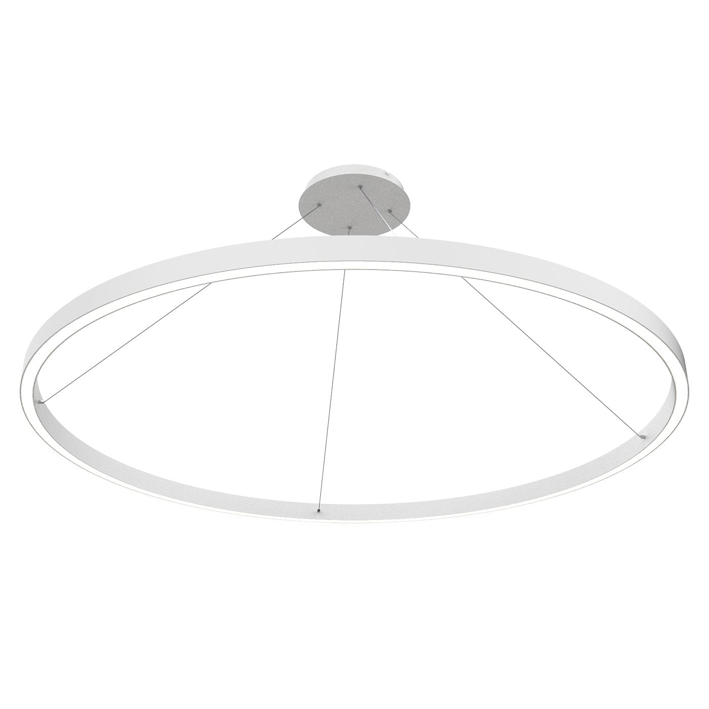 Compass 60" Down/Uplight Pendant - White