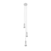 Cords - 3-Port - White Socket - White Cord