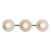 Dahlia 22-in Urban Bronze/Alabaster LED Wall/Vanity