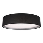 Dalton 20-in Black LED Flush Mount