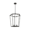 Delphine 29-in Urban Bronze LED Pendant