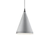 Dorothy Brushed Nickel With Black Detail 1 Light Pendant