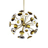 Dot 27" Chandelier - Etched Gold