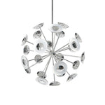 Dot 27" Chandelier - Polished Chrome
