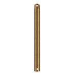 Fan Downrod 12-in Brushed Gold