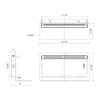 Dresden 12-in Black LED Wall Sconce