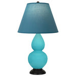 Egg Blue Double Gourd Table Lamp