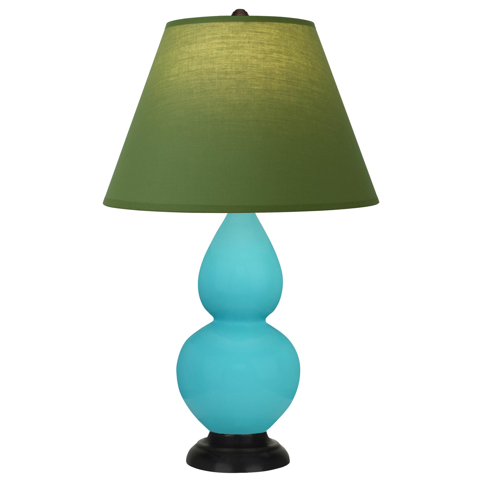 Egg Blue Double Gourd Table Lamp