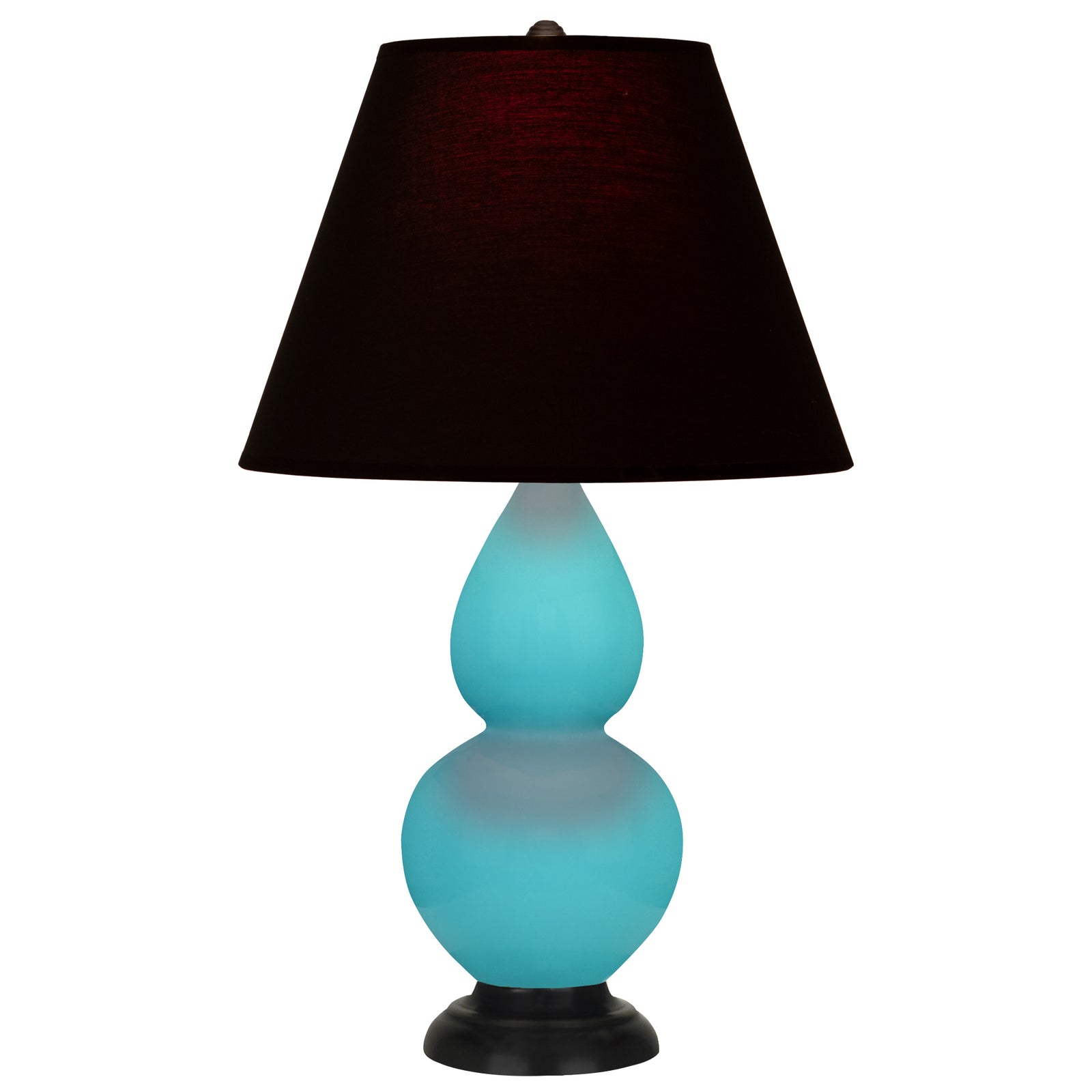 Egg Blue Small Double Gourd Accent Lamp