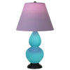 Egg Blue Small Double Gourd Accent Lamp