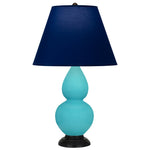 Egg Blue Double Gourd Table Lamp