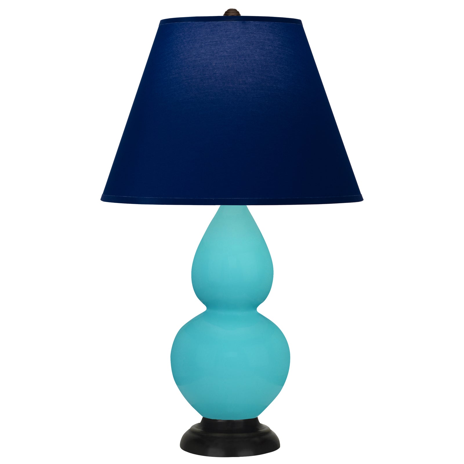 Egg Blue Double Gourd Table Lamp