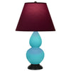 Egg Blue Double Gourd Table Lamp