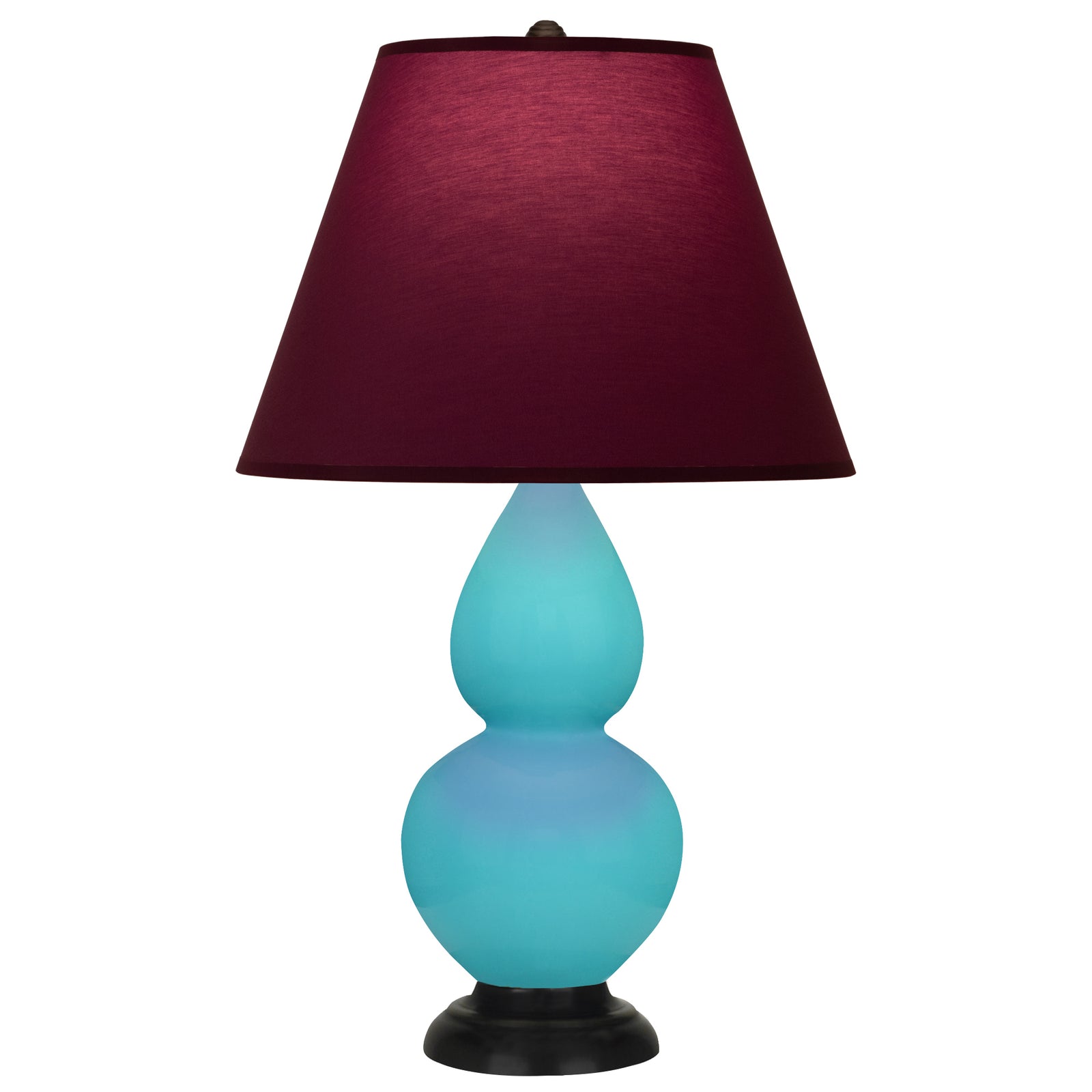 Egg Blue Double Gourd Table Lamp