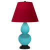Egg Blue Double Gourd Table Lamp