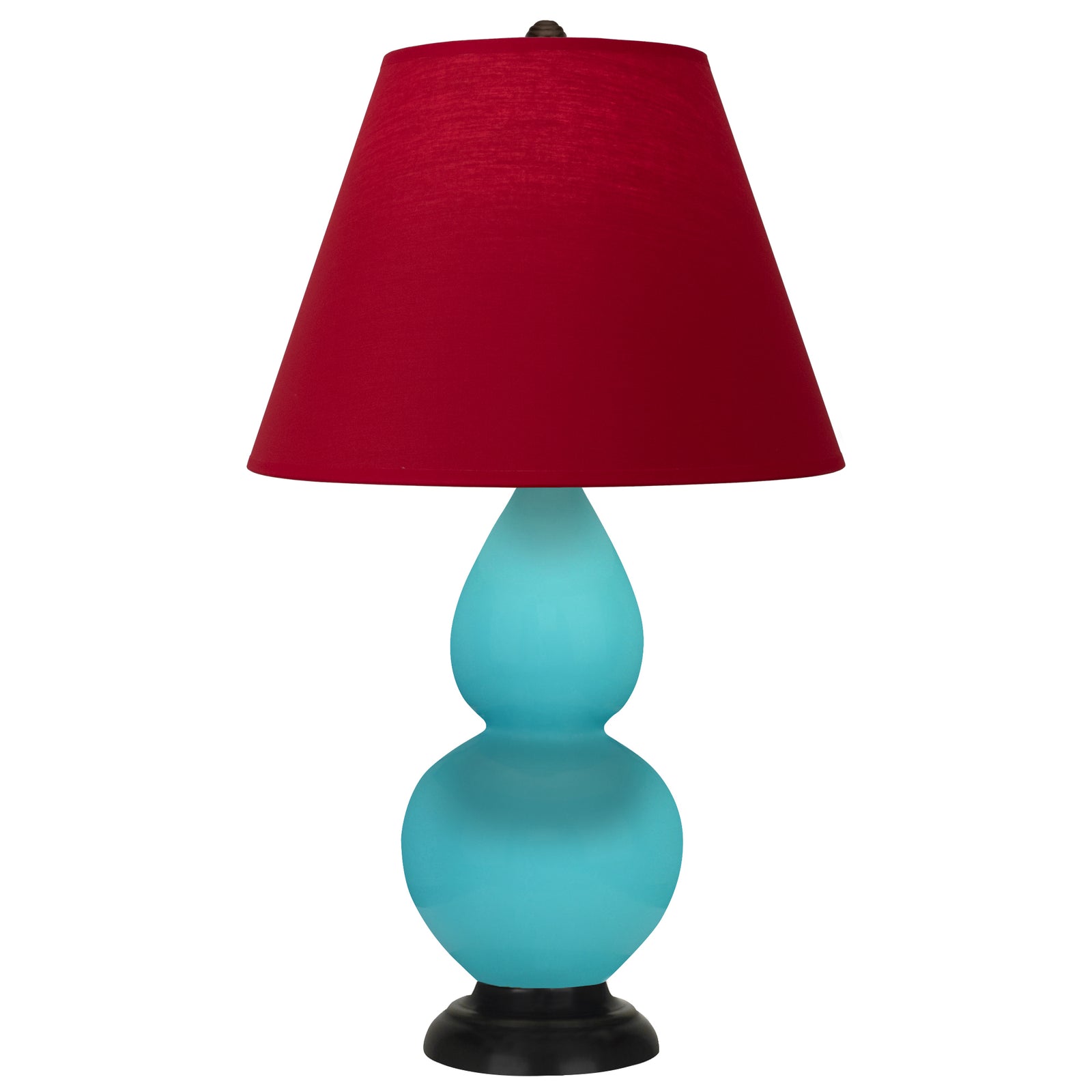 Egg Blue Double Gourd Table Lamp