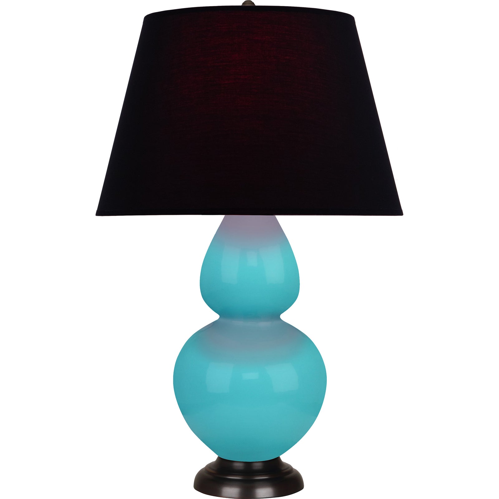 Egg Blue Double Gourd Table Lamp