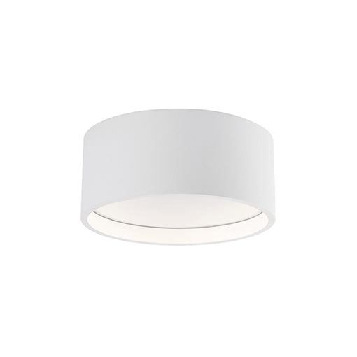 Trenton 5-in White LED Exterior Ceiling
