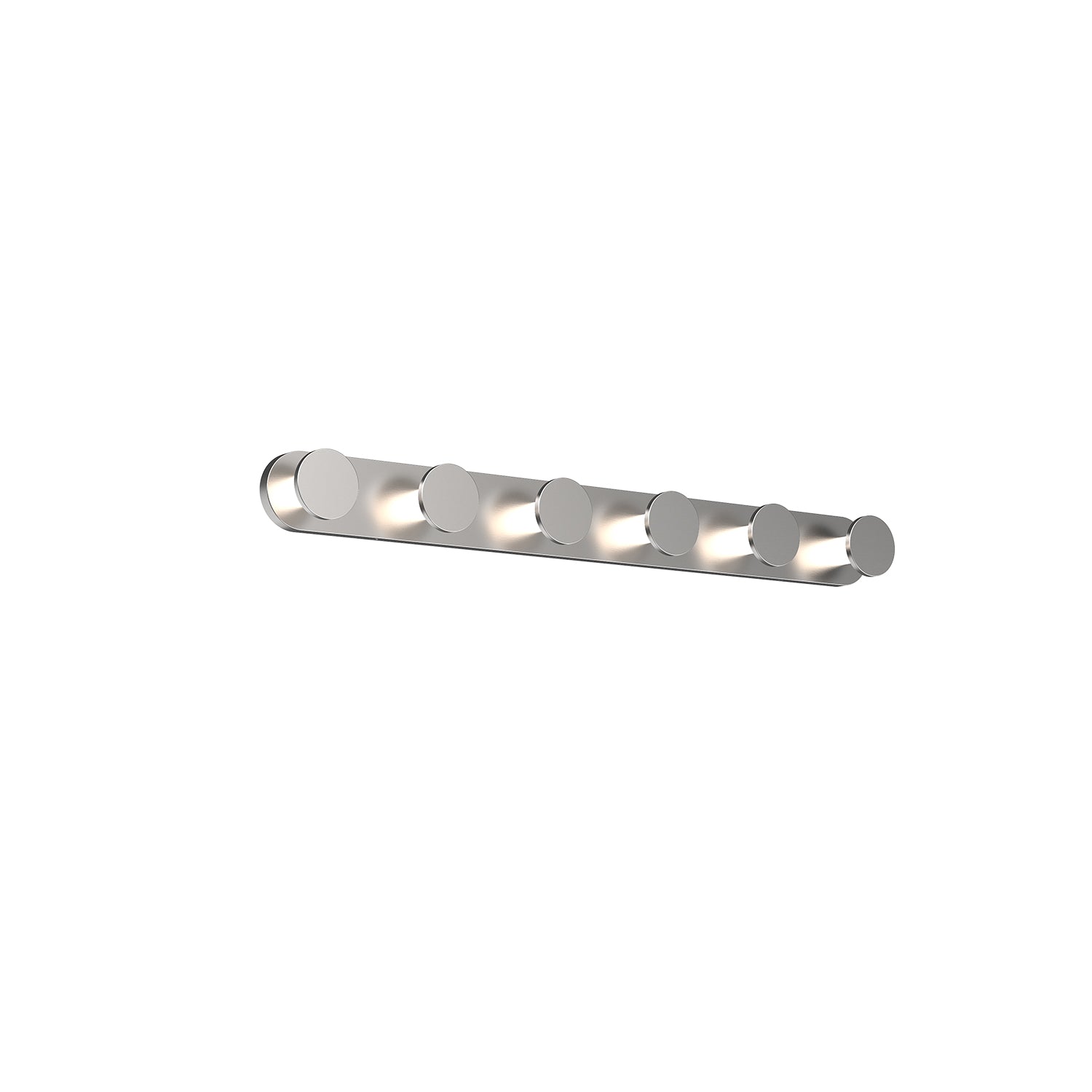Edna 25-in Brushed Nickel LED Vanity